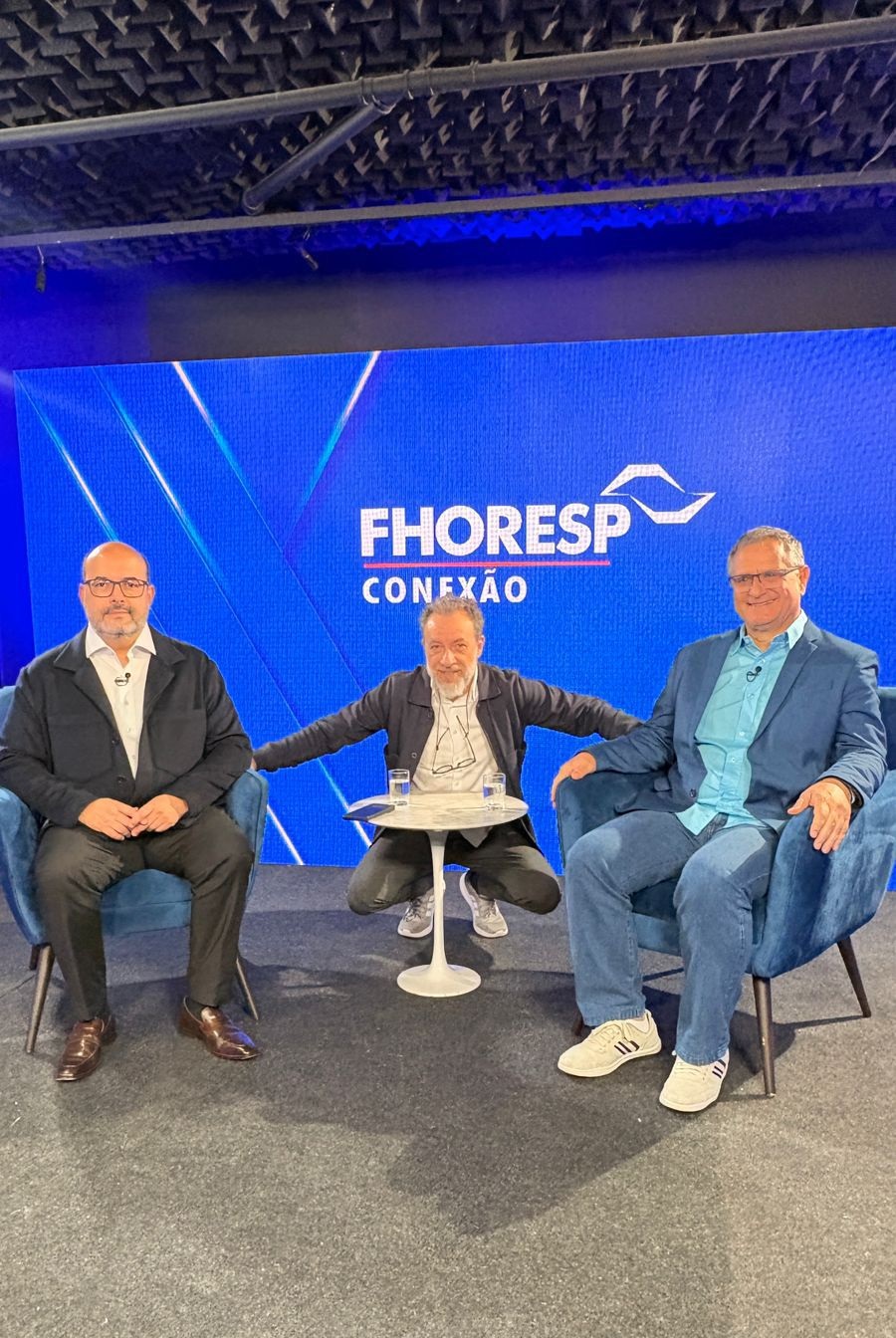 Sidnei Aranha em entrevista para o programa FHORESP Conexão