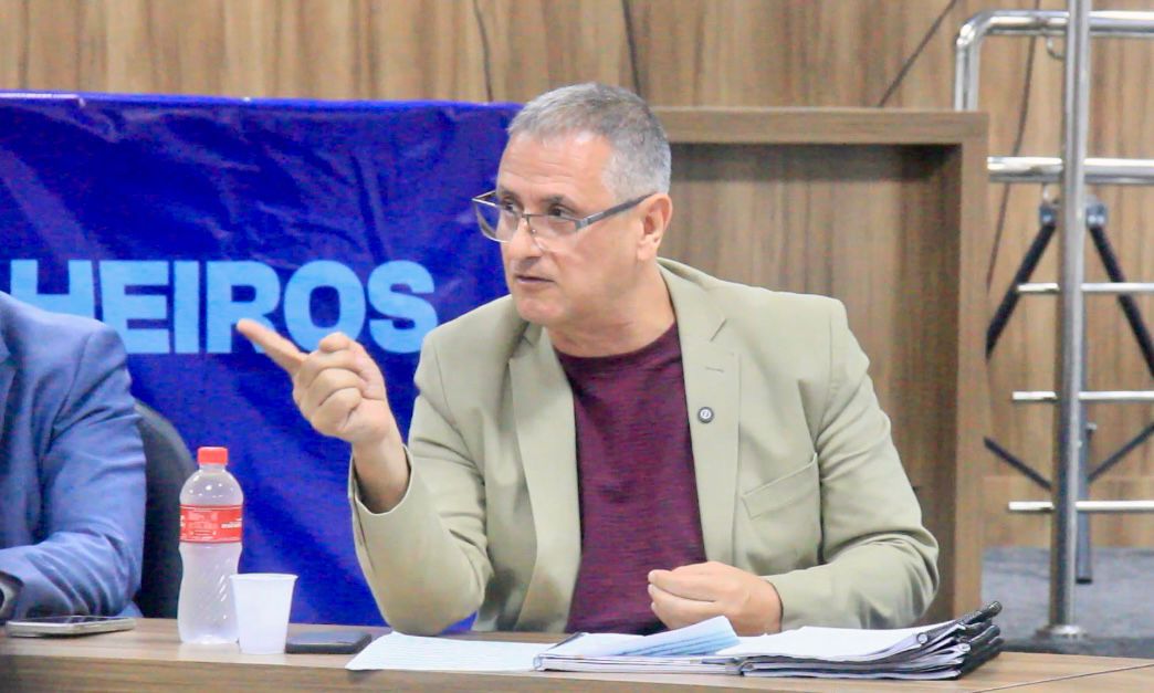 Sidnei Aranha no Porto de Santos — Superintendente de Meio Ambiente da APS